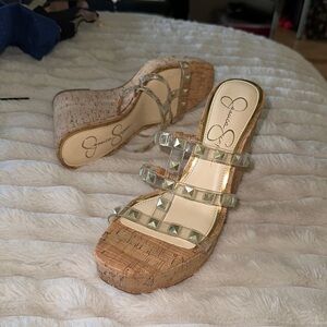 Size 7 Jessica Simpson platform, wedge